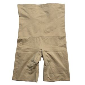 NWT Maidenform High Waist Thigh Slimmer Shapewear Nude Size M